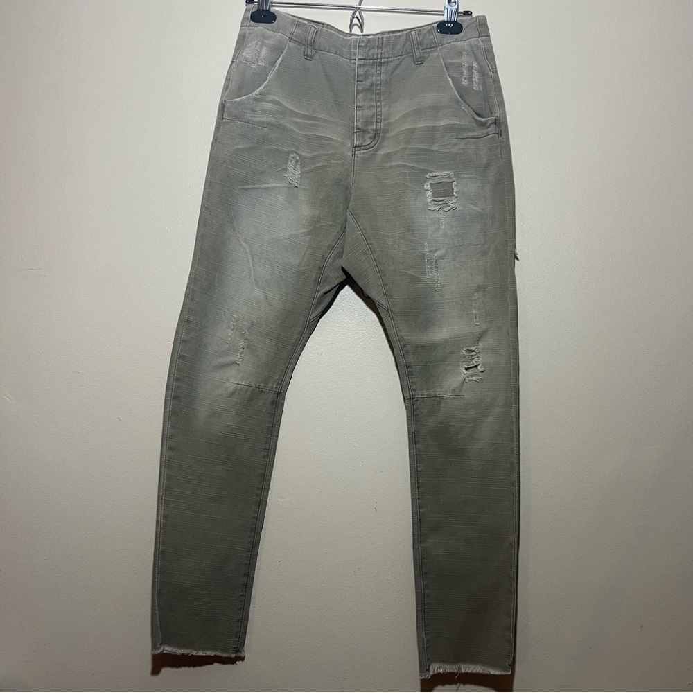 One by One Teaspoon Calvalries Low Rise Relaxed Fit Bowed Tapered Leg 25